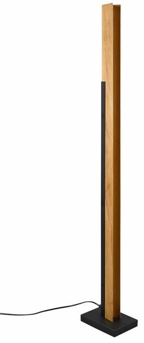 Stāvlampa Trio Kerala, 16 W, LED, brūna krās./melna krās.