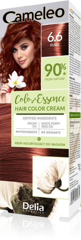 Juuksevärv Delia Cosmetics Cameleo Color Essence, ruby, 6.6, 75 g