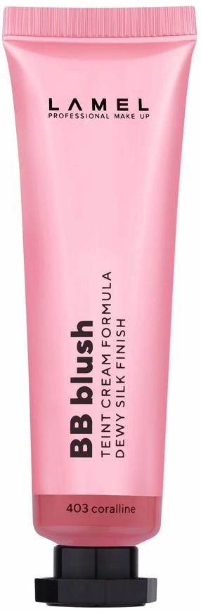 Vedel põsepuna Lamel BB Blush, coralline v., 403, 10 ml
