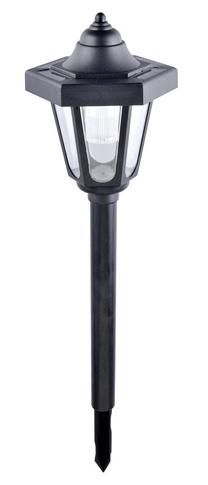 Įsmeigiamas šviestuvas su saulės baterija Domoletti ESL-04-1, 0.066W, IP44, juoda sp.