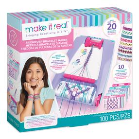 Käevõrude valmistamise komplekt Make It Real Friendship Bracelet Maker