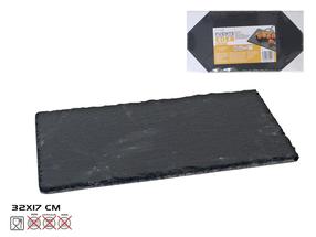 Serveerimisalus Kitchen&GO, 32 cm x 1 cm, 17 cm, Must v.