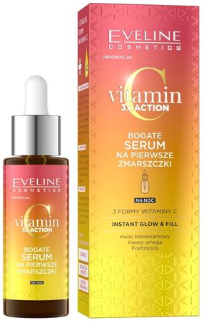 Сыворотка для лица Eveline Vitamin C 3x Action, 30 мл
