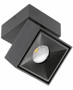Valgusti lagi GTV Bianco LD-BNC8WKC-NB, LED, 4000 °K, 1 x 8 W, must v. / must v.
