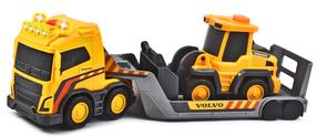 Транспортер Simba Dickie Toys Volvo Truck Team 203725008, oранжевый цв.