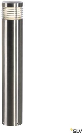 Pastatomas lauko šviestuvas SLV Vap Slim 60, 20W, E27, IP44, sidabro sp., 10.5 cm x 60 cm