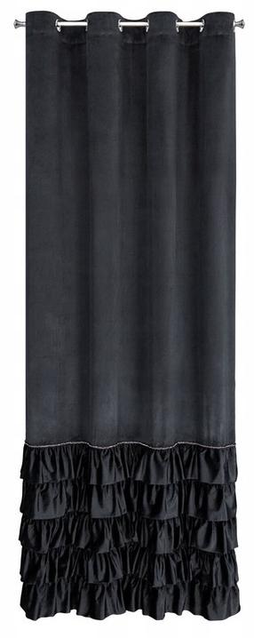 Naktinė užuolaida Carli, juoda sp., 140 cm x 250 cm