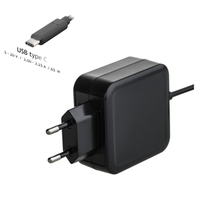Зарядное устройство для телефона Akyga AK-ND-70, USB Type C, 120 см, черный цв., 65 Вт