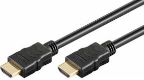 Laidas Techly HDMI to HDMI HDMI-A 19 pin male, HDMI-A 19 pin male, 3 m, juoda
