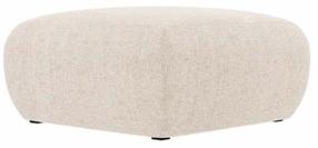 Pufas Cosmopolitan Design Nolio COS_POUF_M_140_F1_NOLIO1, šviesiai smėlinė, 75 cm x 75 cm x 36 cm