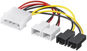 Vads Goobay 4 pin Molex male, 0.15 m