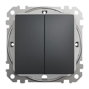 Jungiklis Schneider Electric Sedna Design, 2 kl., antracito sp.