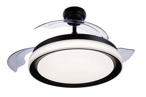 Lubinis ventiliatorius su lempa Philips Bliss 929004081701, 35 W, 1 vnt., juoda sp.