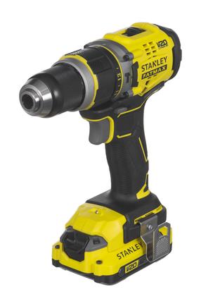 Akumuliatorinis suktuvas-gręžtuvas su akumuliatoriumi Stanley SFMCD721D2K-QW, 18 V, 2 Ah