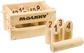 Õuemäng Tactic Molkky, 19 cm x 22 cm, pruun v.