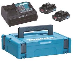 Akumuliatoriaus ir įkroviklio komplektas Makita CXT 197658-5, 12 V, li-ion, 2000 mAh