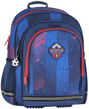 Mugursoma Starpak Soccer 445-402, zila krās./sarkana krās., 40 cm x 29 cm x 20 cm