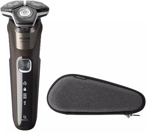 Триммер для бороды Philips Series 5000 S5886/30, li-ion, коричневый цв.