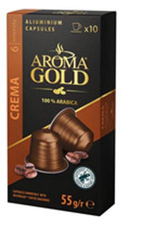 Kohvikapslid Aroma Gold, 0.055 kg, 10 tk