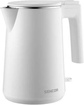 Elektrinis virdulys Sencor SWK 0155WH, 1 l, balta sp.