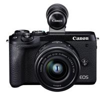 Sisteminis fotoaparatas Canon EOS M6 Mark II, juoda sp.