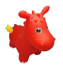 Šokinėjimo žaislas Gerardo's Toys Jumpy Dragon, plastikinis, raudona sp.