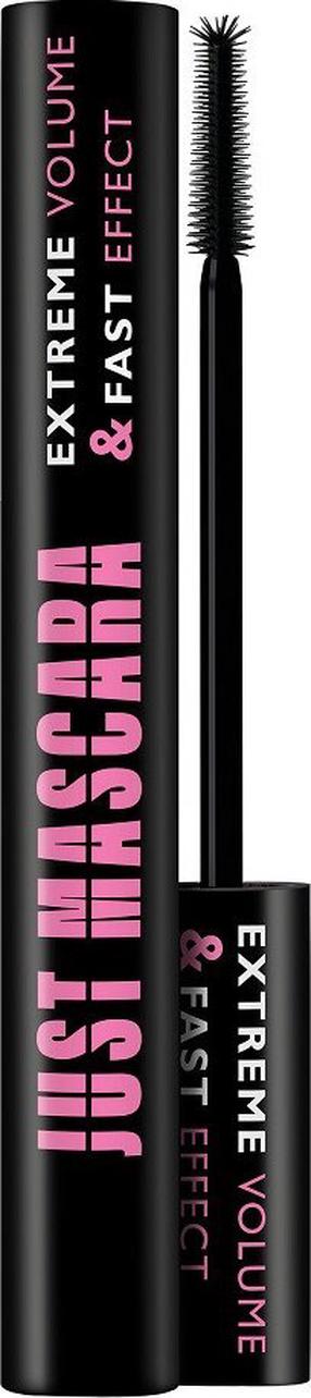 Ripsmetušš Dermacol Just Mascara, 12.5 ml, must v.