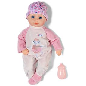 Lelle - jaundzimušais ar aksesuāriem Zapf Creation Baby Born Anna, 36 cm, rozā krās.