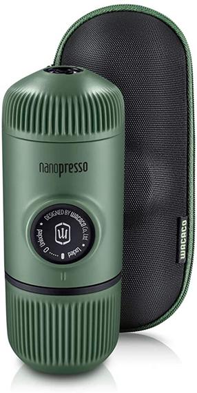Эспрессо-кофемашина Wacaco Nanopresso, зеленый цв.