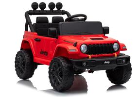 Laste elektriauto Lean Cars Jeep Rubicon DK-JWR558 24V, punane v.