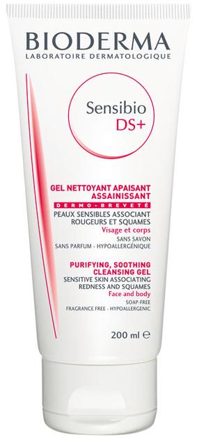 Näo puhastusgeel Bioderma Sensibio DS+, 200 ml