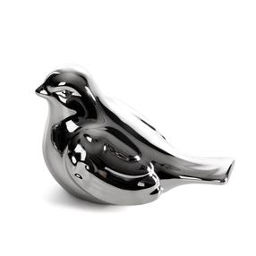 Figūrėlė, "Paukštis" Fabio 06, 13 cm, sidabro sp.