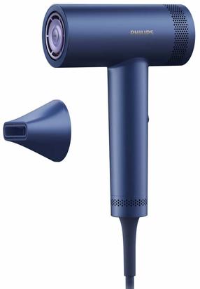 Plaukų džiovintuvas Philips 8000 Series ThermoShield Advanced BHD839/00, 1400 W, mėlyna sp.