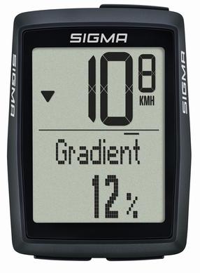 Велосипедный компьютер Sigma Wireless BC 14.0 STS COMP311, пластик, черный цв.
