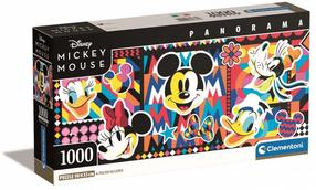 Pusle Clementoni Disney Classic Panorama, 33 cm x 98 cm, 1000 tk, sinine v./mitmevärviline