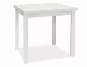 Valgomojo stalas Adam, baltas, 80 cm x 80 cm x 75 cm