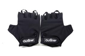 Велосипедные перчатки Outliner, синий цв./черный цв., S