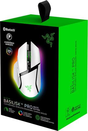 Belaidė žaidimų pelė Razer Basilisk V3 Pro, balta sp.