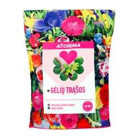 Mēslojums ziediem Agrochema, lielam apjomam, 4 kg