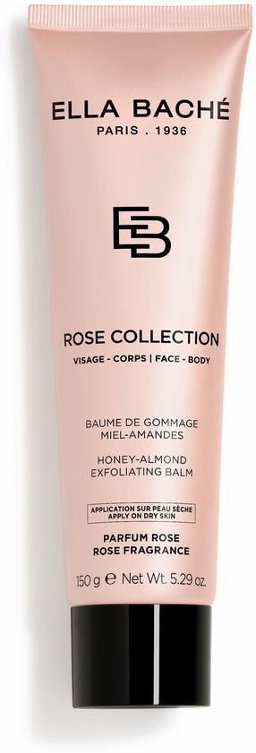 Ķermeņa skrubis, balzams Ella Baché Rose Collection Honey-Almond Exfoliating Balm, 150 g