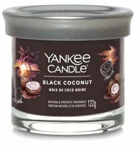 Свеча, ароматическая Yankee Candle Signature Small Black Coconut, 20 - 30 час, 122 г, коричневый цв.