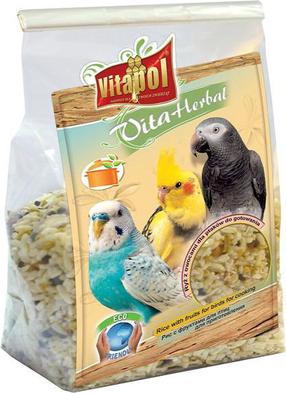 Sausas maistas Vitapol Rice with Fruit 4211, universalus pašaras, 0.13 kg
