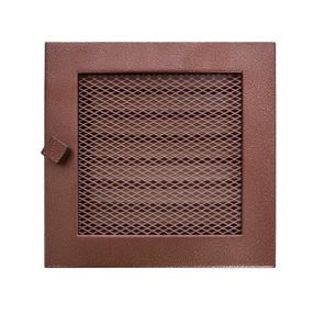 Kamīna režģis Hearth x 17 cm x 17 cm, tērauds, vara krās.