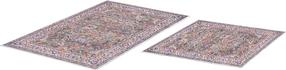 Vonios kilimėlių rinkinys Foutastic 299ANR1575, įvairių spalvų, 150 cm x 60 cm