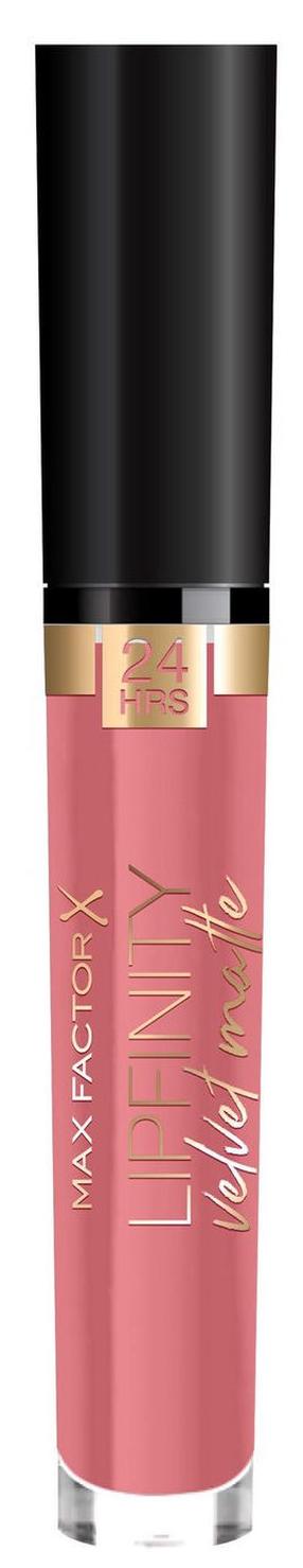 Lūpų dažai Max Factor Lipfinity Velvet Matte, 3.5 ml, 20 coco creme