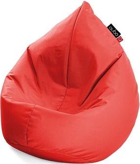 Sėdmaišis Drizzle Drop Strawberry Pop Fit, raudona sp., 120 l