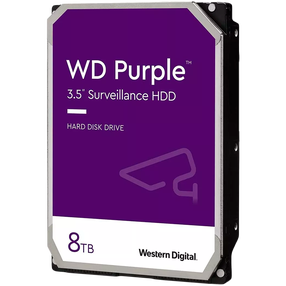 Cietais disks (HDD) Western Digital Purple WD85PURZ, 3.5", 8 TB