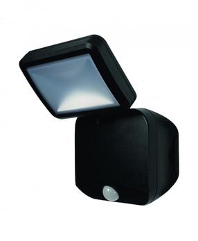 Prožektor liikumisanduriga Ledvance 4058075227347, 260 lm, IP54, must v.