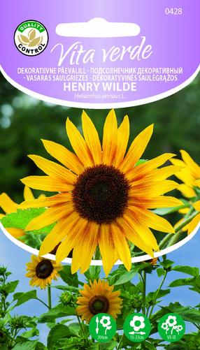 Seemned Vita Verde päevalilled Henry Wilde Helianthus Annuus L