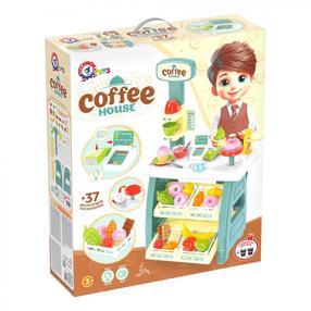 Игрушечный набор магазина, кофейный сервиз Technok Coffee House 9765, многоцветный